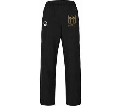 Qdos Cricket Stoke Gabriel CC Clothing Qdos Straight Leg Training Pants Black