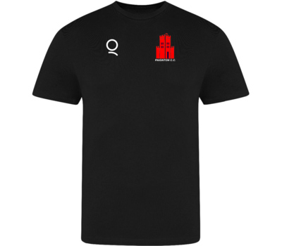 Qdos Cricket Paignton CC Training Shirt Black