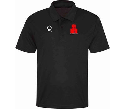 Qdos Cricket Paignton CC Polo Shirt Black