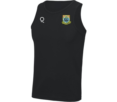 Qdos Cricket Torquay CC Training Vest - Black