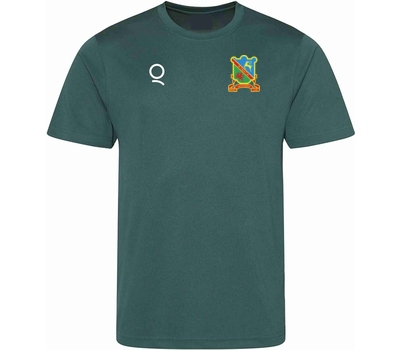 Qdos Cricket Ynysygerwn CC Training Shirt Green