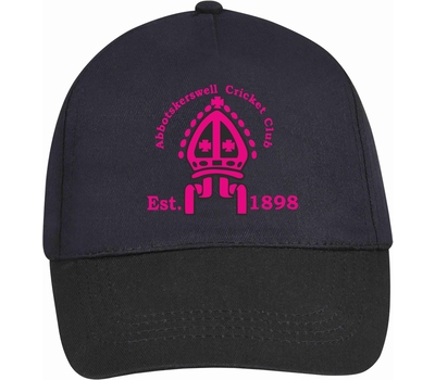 Abbotskerswell CC Abbotskerswell CC Pink Logo Playing Cap