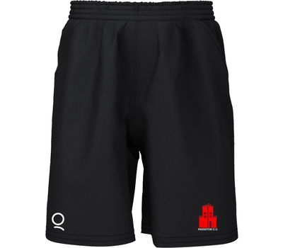 Qdos Cricket Paignton CC Clothing Qdos Edge Pro Training Shorts Black