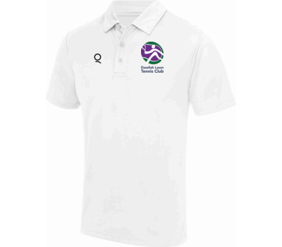 Qdos Cricket Dawlish LTC Qdos Polo Shirt White