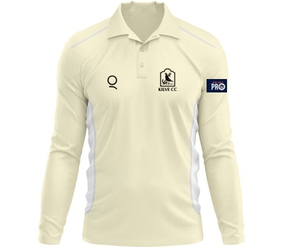 Qdos Cricket Kilve CC Qdos Playing Shirt Long Sleeve
