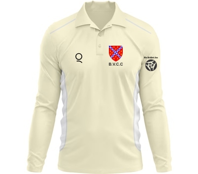 Qdos Cricket Bridford CC Qdos Playing Shirt Long Sleeve