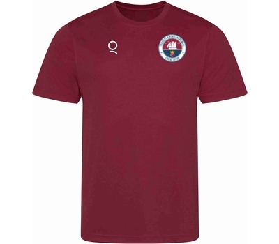 Qdos Cricket Torquay & Kingskerswell CC Qdos Training Shirt Maroon